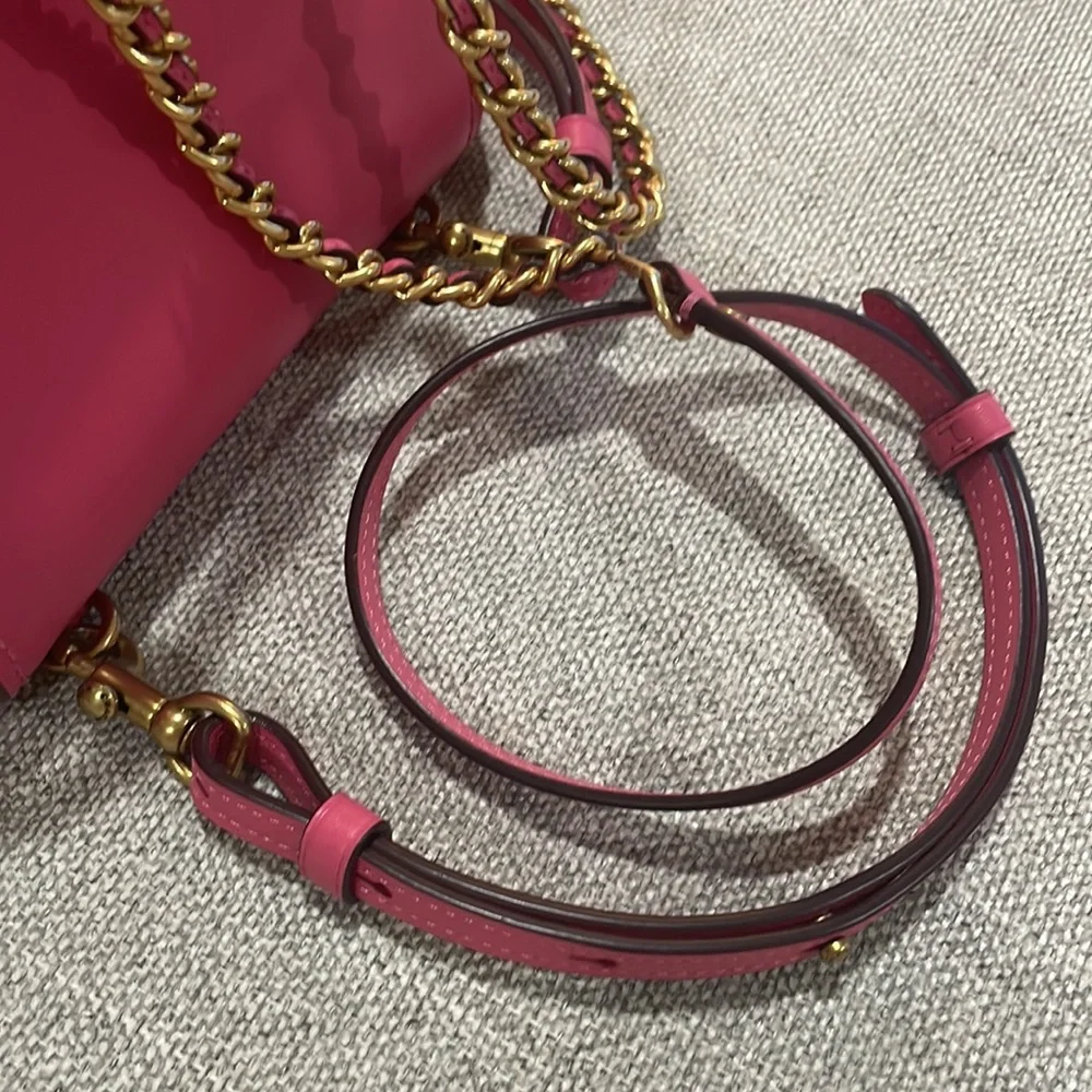 New! Coach Parker Leather Backpack - Picture 6 of 15